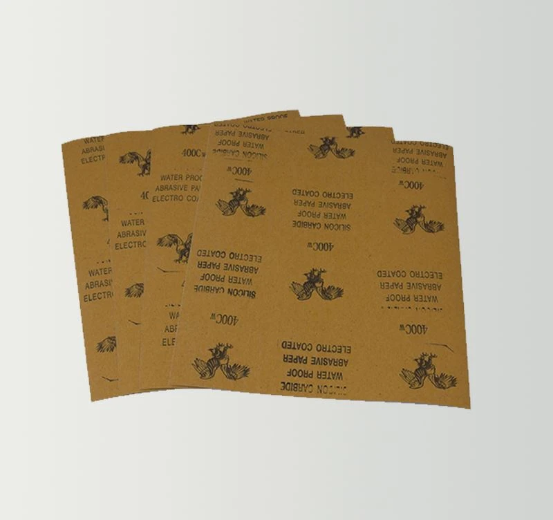 Sandpaper For Craft Paper Backing